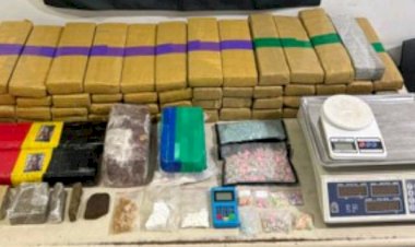 TRAFICANTE É PRESO COM MAIS DE 45 KG DE DROGAS EM ARARANGUÁ