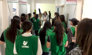 Universitários dos cursos de Saúde realizam visitas técnicas em Unidades Básicas de Saúde de Criciúma