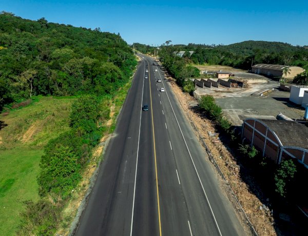 Estrada Boa: duplicação da SC-108 entre Urussanga e Cocal do Sul chega a 70