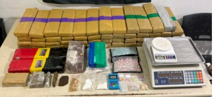 TRAFICANTE É PRESO COM MAIS DE 45 KG DE DROGAS EM ARARANGUÁ