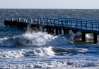 Ciclone-bomba se forma sobre o oceano, mas Santa Catarina terá impactos provocados pela frente fria e pelo vento Sul