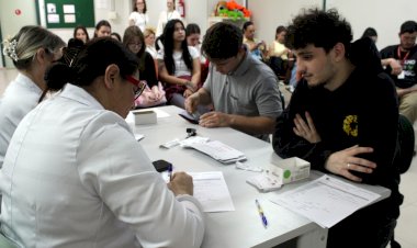 Parceria entre Unesc e Hemosc arrecada 52 bolsas de sangue em ação de coleta nas Clínicas Integradas