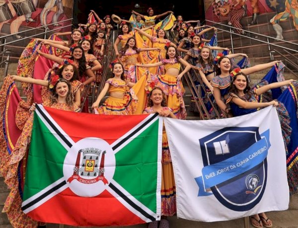 Alunos da rede municipal de Criciúma conquistam 3º lugar no Festival de Dança de Joinville