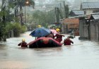 Chuva intensa provoca alagamentos e mobiliza Bombeiros em Criciúma