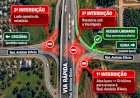 Via Rápida terá interdição temporária para serviços de recuperação na ligação com a Antônio Darós
