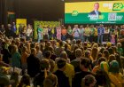 Comício do Jorginho reúne mais de 4 mil pessoas em Criciúma no último grande encontro  antes da eleição na região Sul