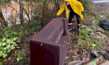 Prefeitura de Criciúma instala caçambas para descarte de materiais volumosos em bairros