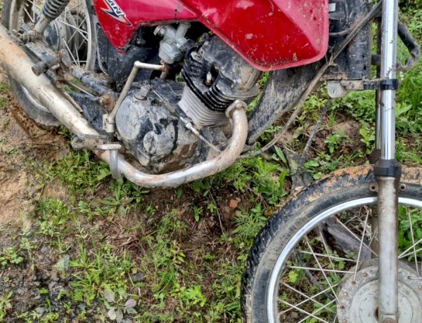 POLÍCIA CIVIL RECUPERA BENS FURTADOS E MOTOCICLETA EM LAURO MULLER