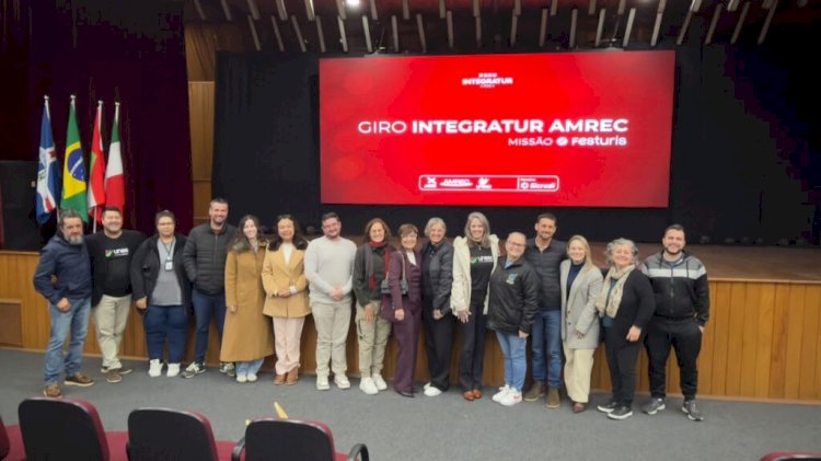 Giro Integratur Amrec prepara municípios para apresentar produtos turísticos na Festuris 2026