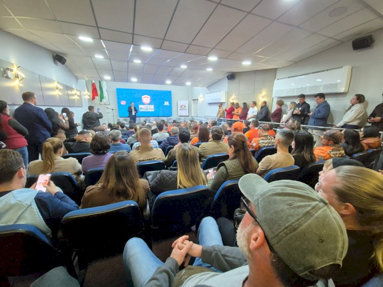 Prefeitura de Criciúma reúne instituições para fortalecer preparação diante de eventos climáticos