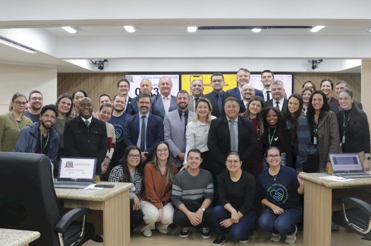Câmara de Criciúma recebe apresentação das ações e estrutura do Centro Especializado em Reabilitação II Unesc
