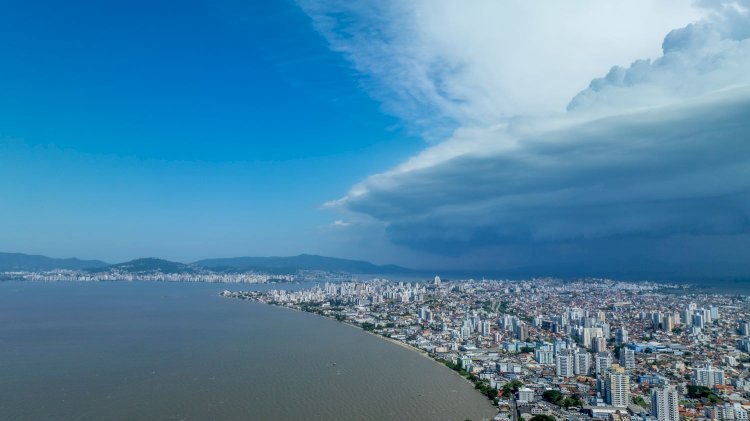 Mudança no tempo e aumento do risco de temporais em Santa Catarina