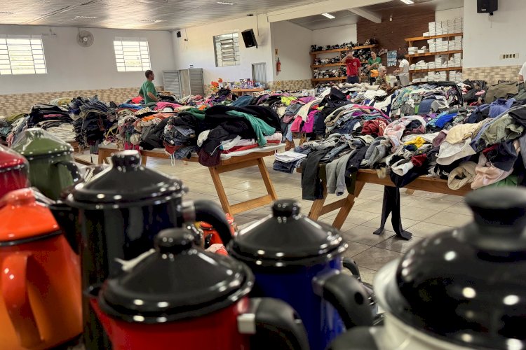 Com fila em formação, Grande Rio Maina recebe a 5ª edição do Bazar Beneficente Aliança