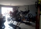 OFINA DE MOTO TEM PRINCIPIO DE INCÊNDIO