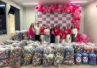 Afasc encerra Outubro Rosa com uma tonelada e meia de tampinhas arrecadadas