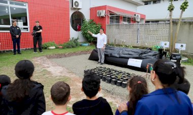 Escolas de Criciúma recebem biodigestores para transformar resíduos em energia