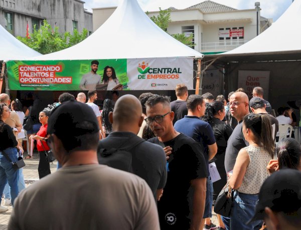 Balcão de Empregos reúne mais de 300 vagas nesta sexta-feira em Criciúma