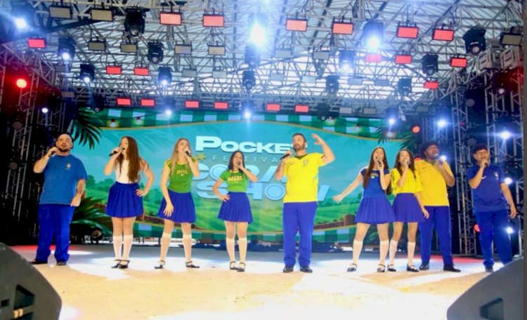 Coral Show Criança Feliz leva Pocket Festival à Feira do Livro de Forquilhinha neste sábado