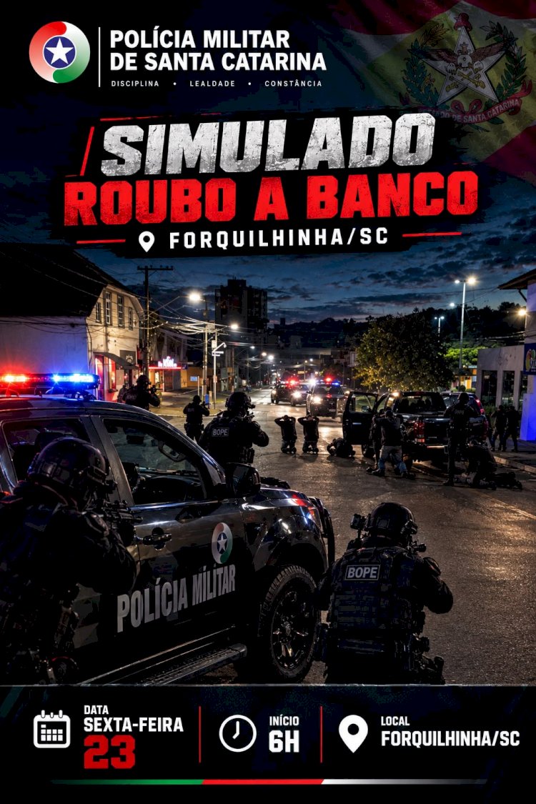 Polícia Militar realiza Curso de Ações Integradas de Defesa em Criciúma