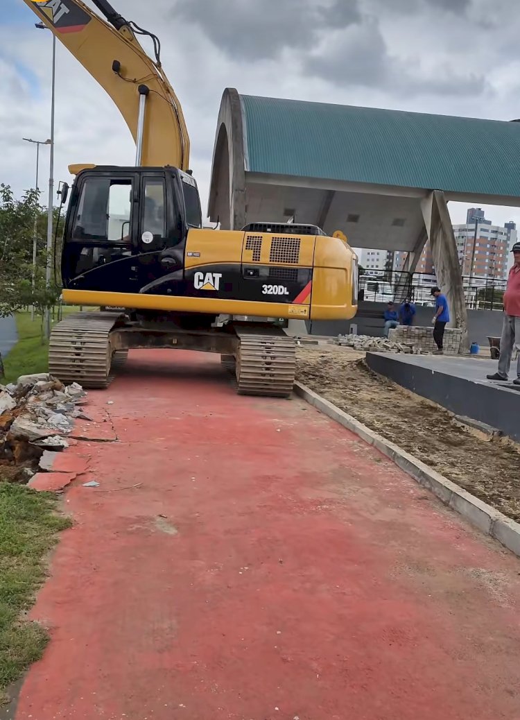 Chafariz do Parque dos Imigrantes: Câmara de Criciúma solicita esclarecimentos