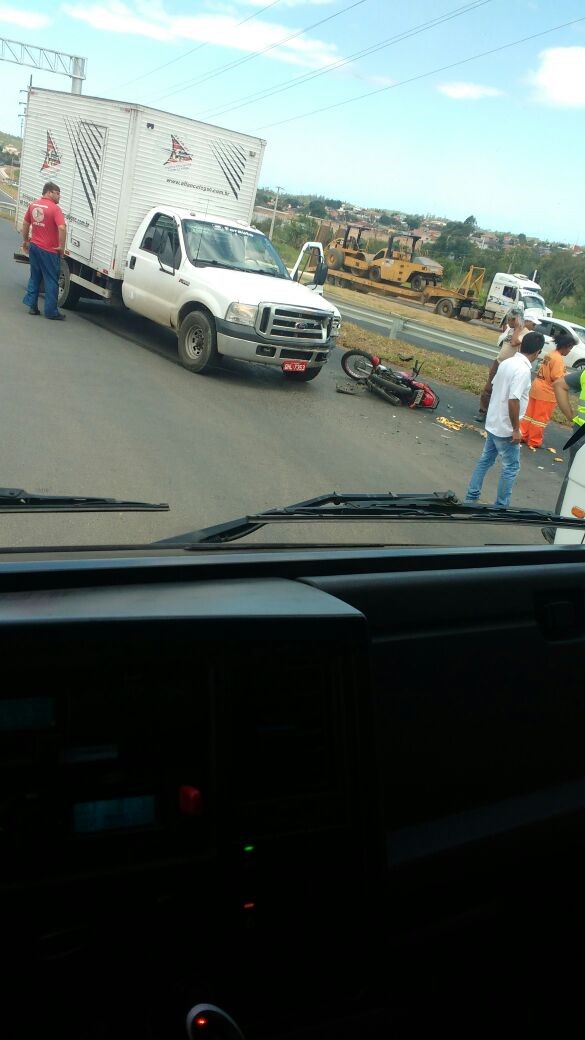 Motociclista Morre no acesso à Via Rápida