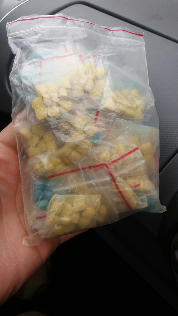 Comprimidos de Ecstasy apreendidos em Criciúma