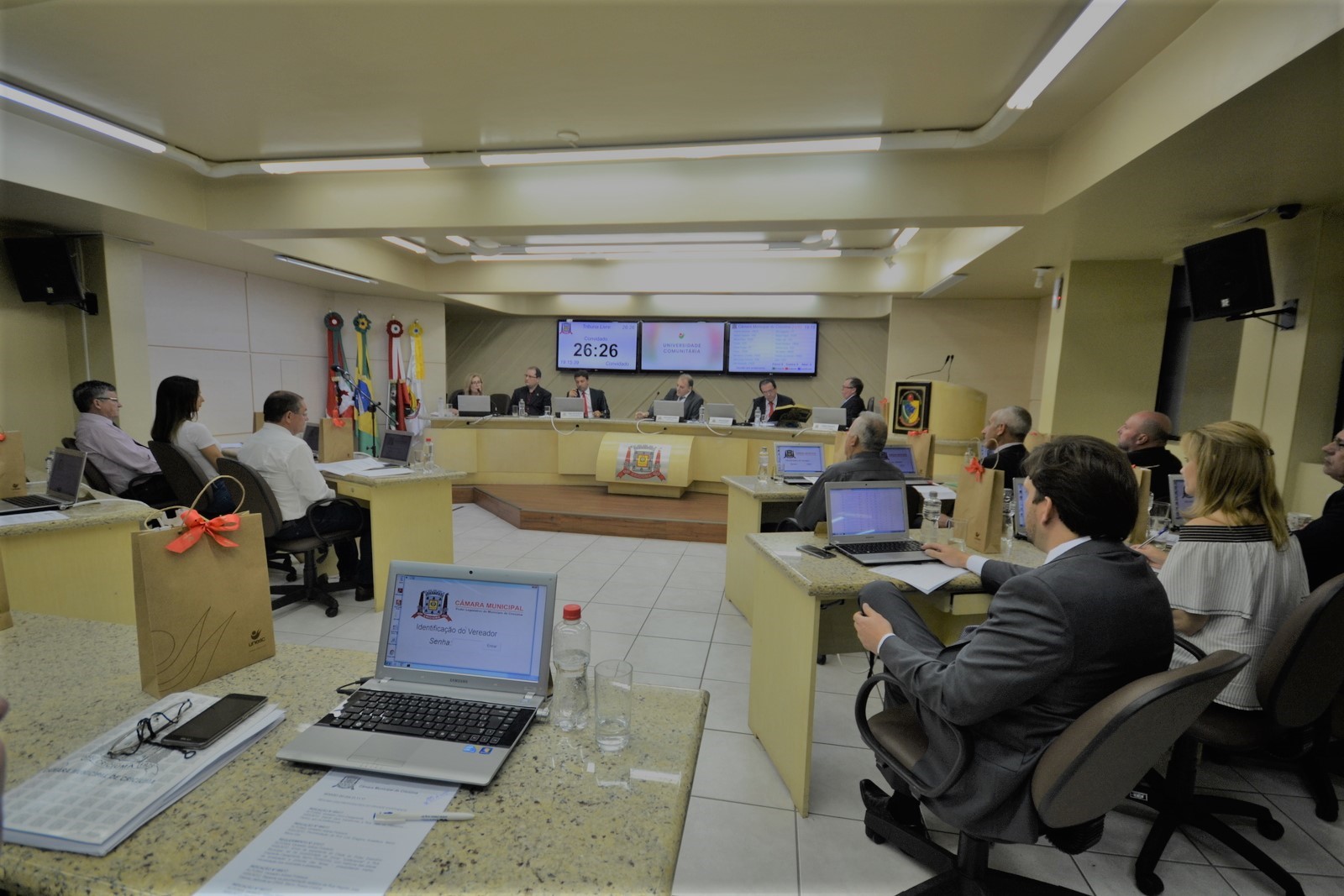 Câmara Municipal de Criciúma muda horário das sessões