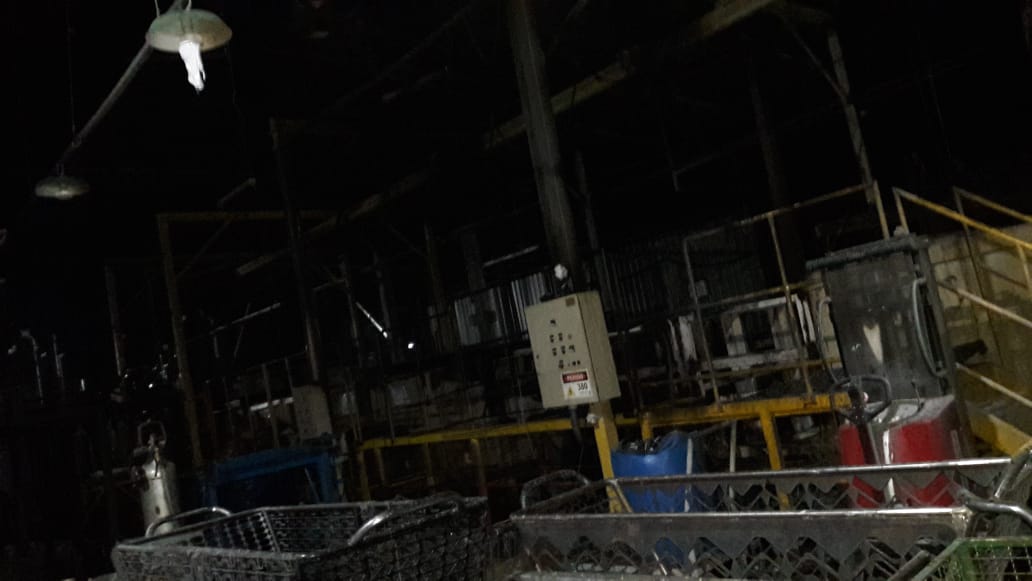 INCÊNDIO ATINGE EMPRESA EM URUSSANGA