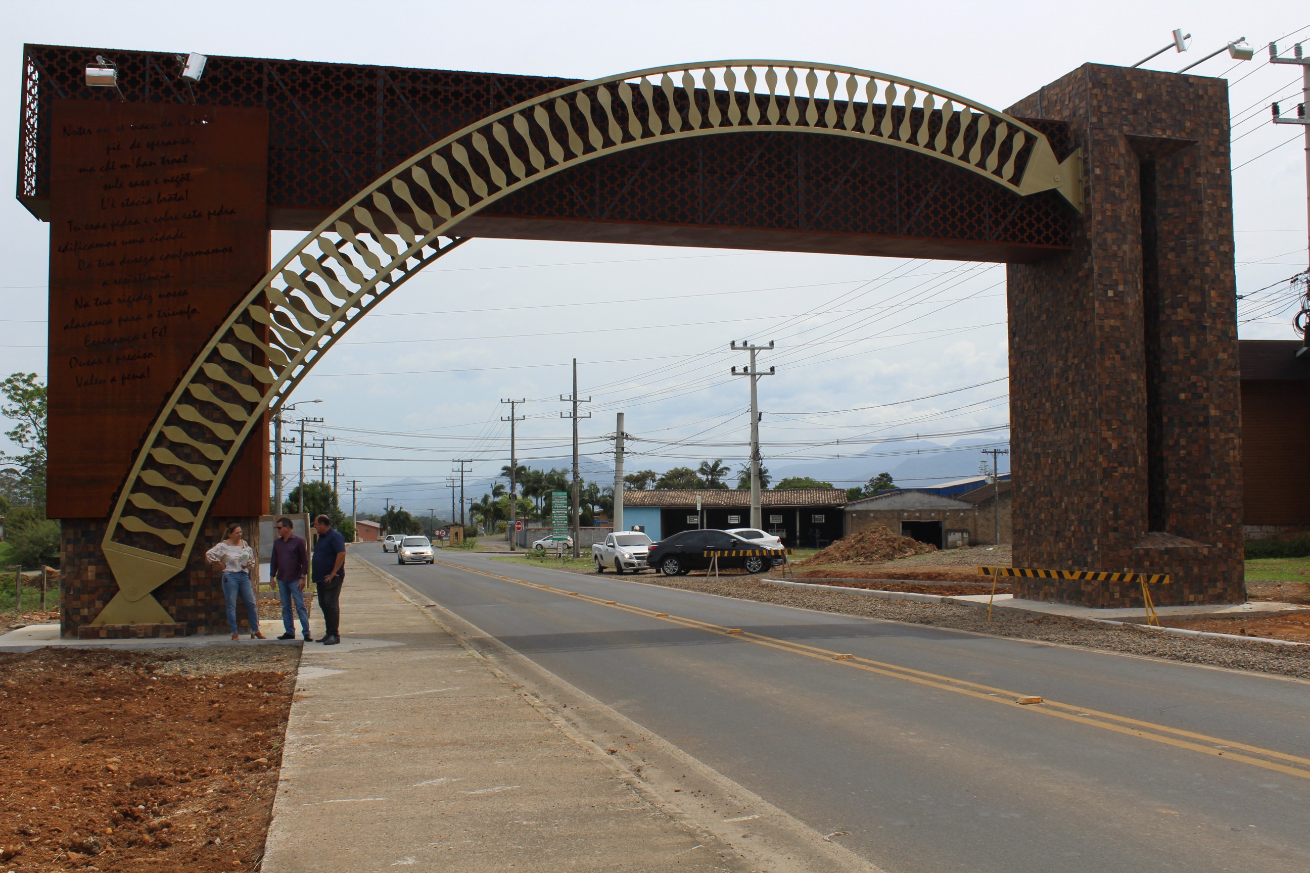 Pórtico de Caravaggio será o mais novo cartão-postal de Nova Veneza