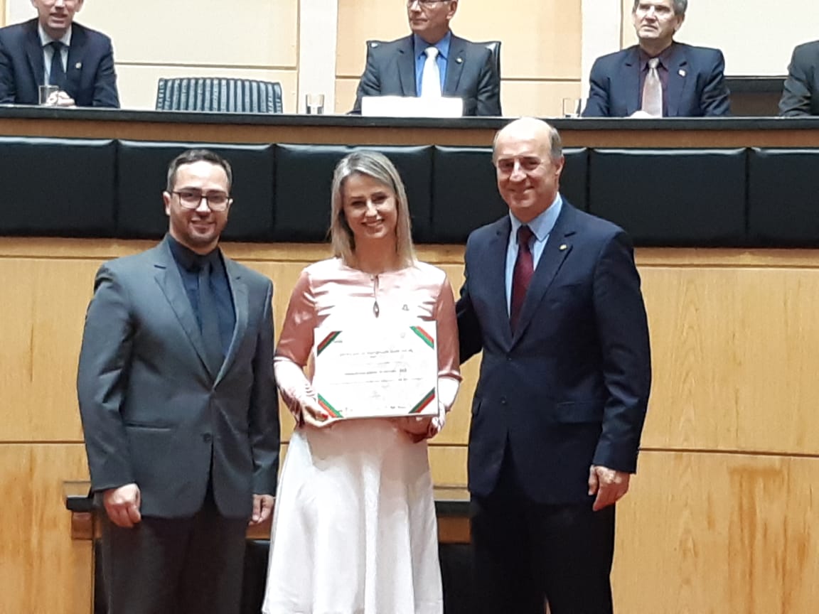 Responsabilidade Social da Unesc é reconhecida em premiação da Assembleia Legislativa