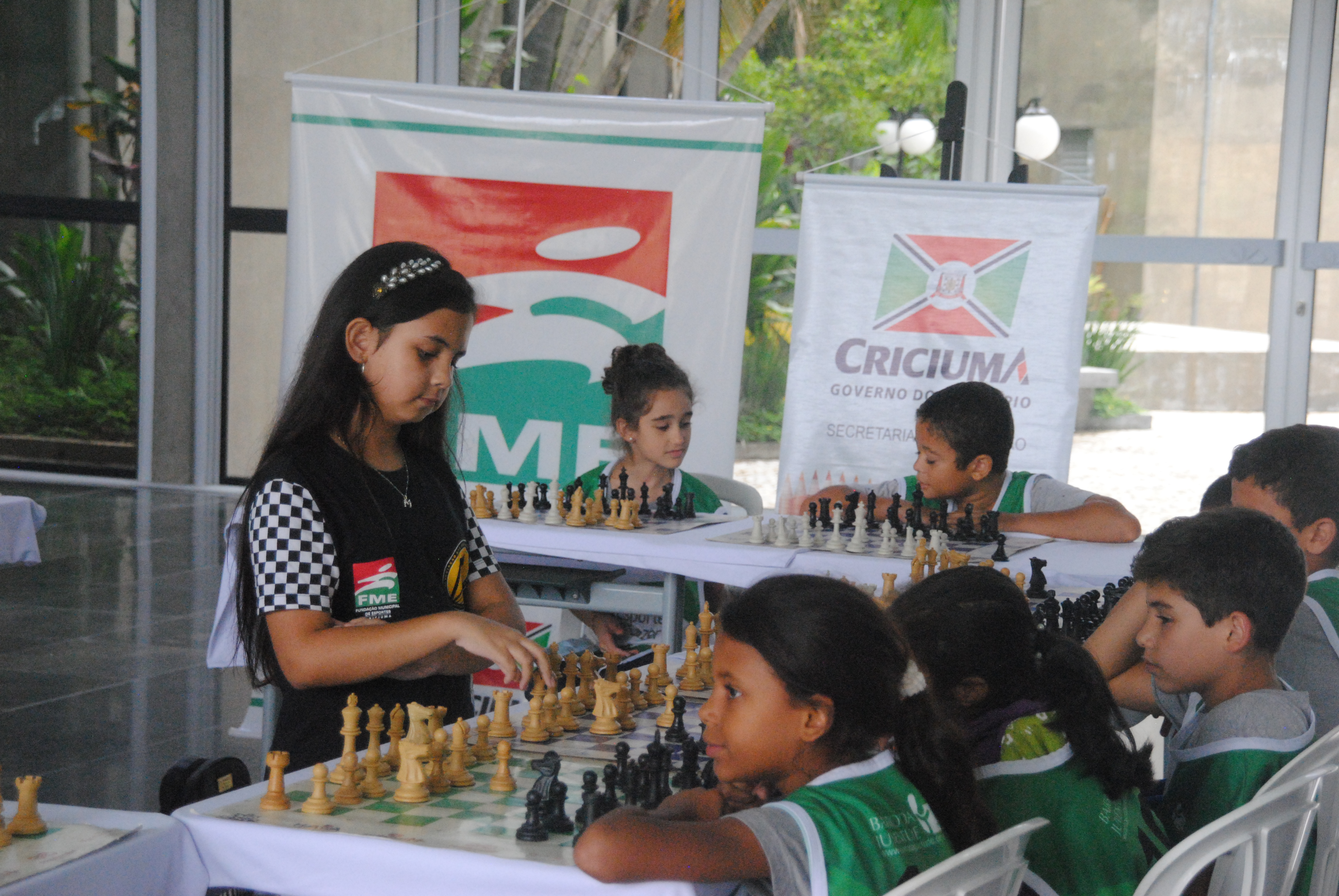 Evento na Prefeitura de Criciúma marca lançamento de estaduais de Xadrez