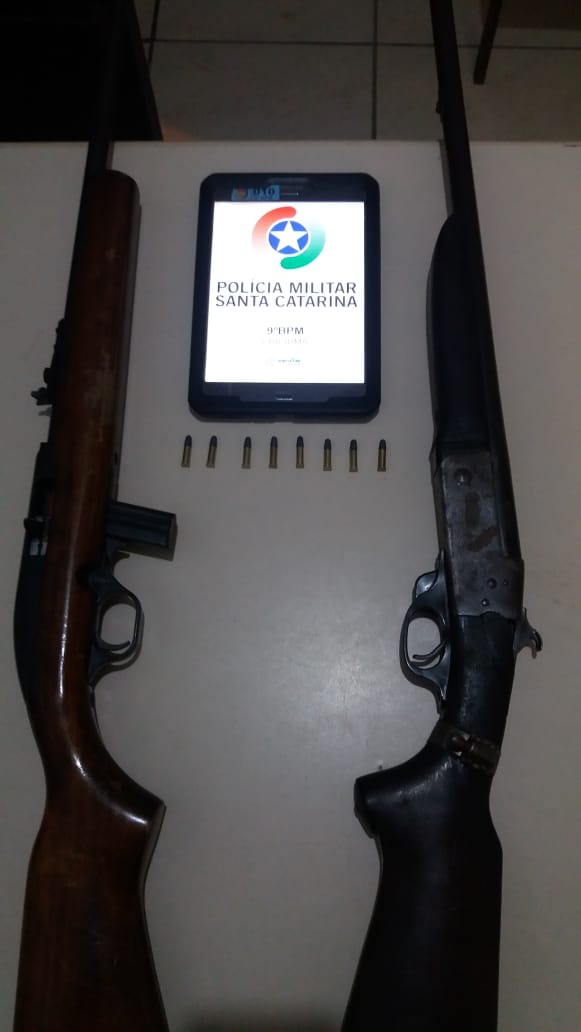 POLÍCIA PRENDE ARMAS NA LINHA BATISTA