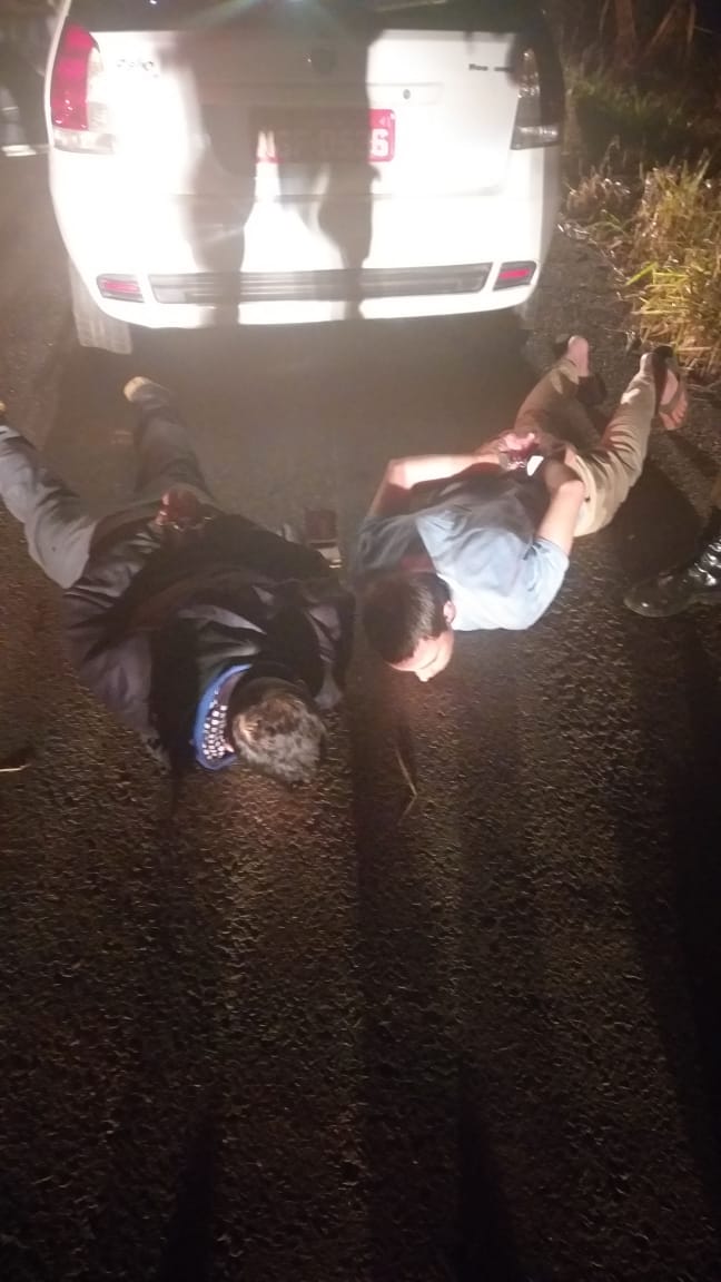 POLÍCIA MILITAR PRENDE DUPLA NA SANTA LUZIA APÓS ASSALTAR TAXISTA