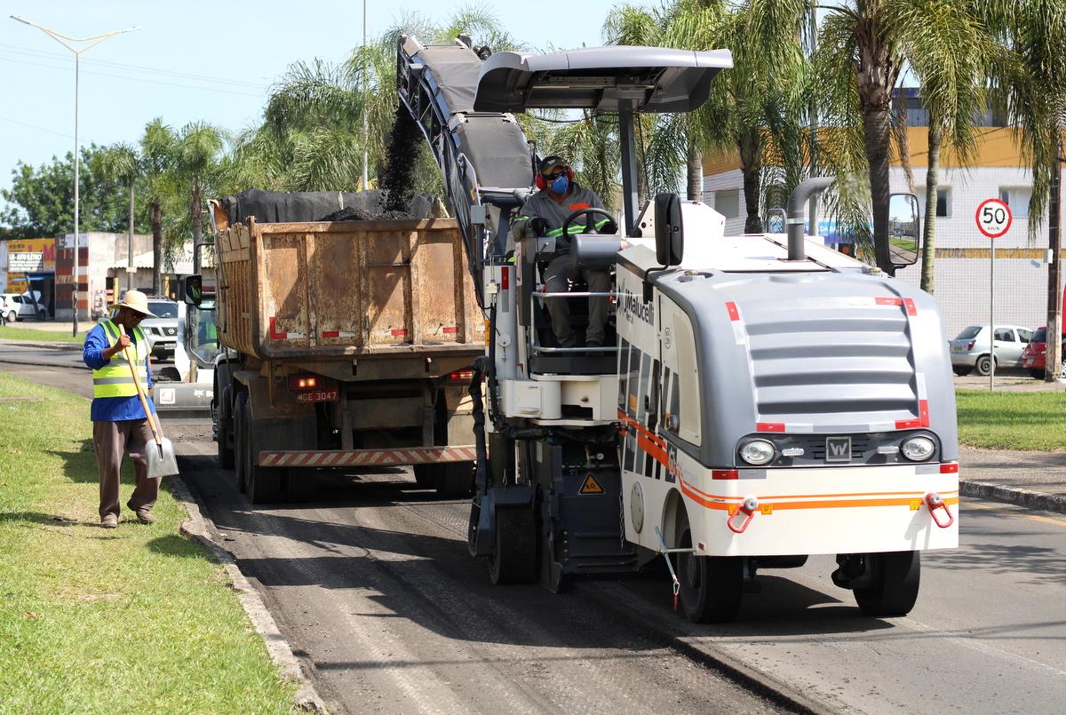 Governo de Criciúma inicia revitalização da Avenida Centenário