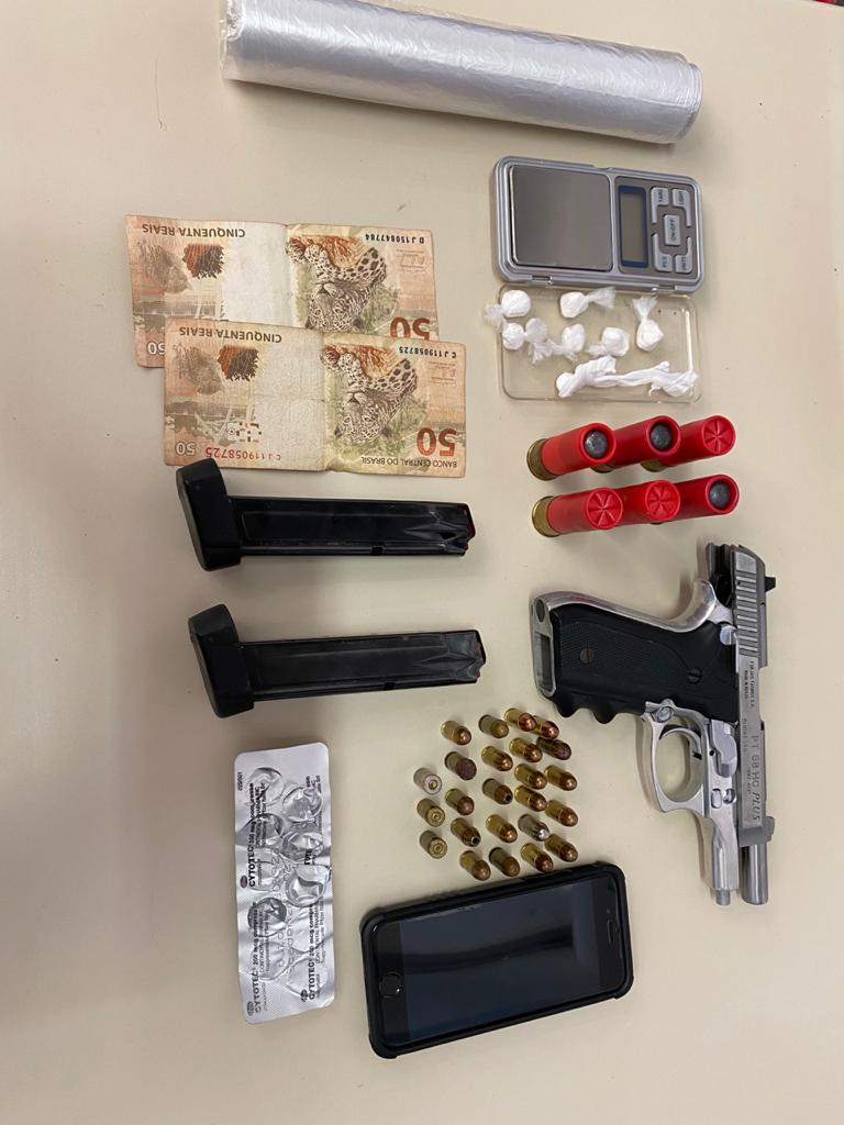 DIC de Criciúma prende homem com pistola 380