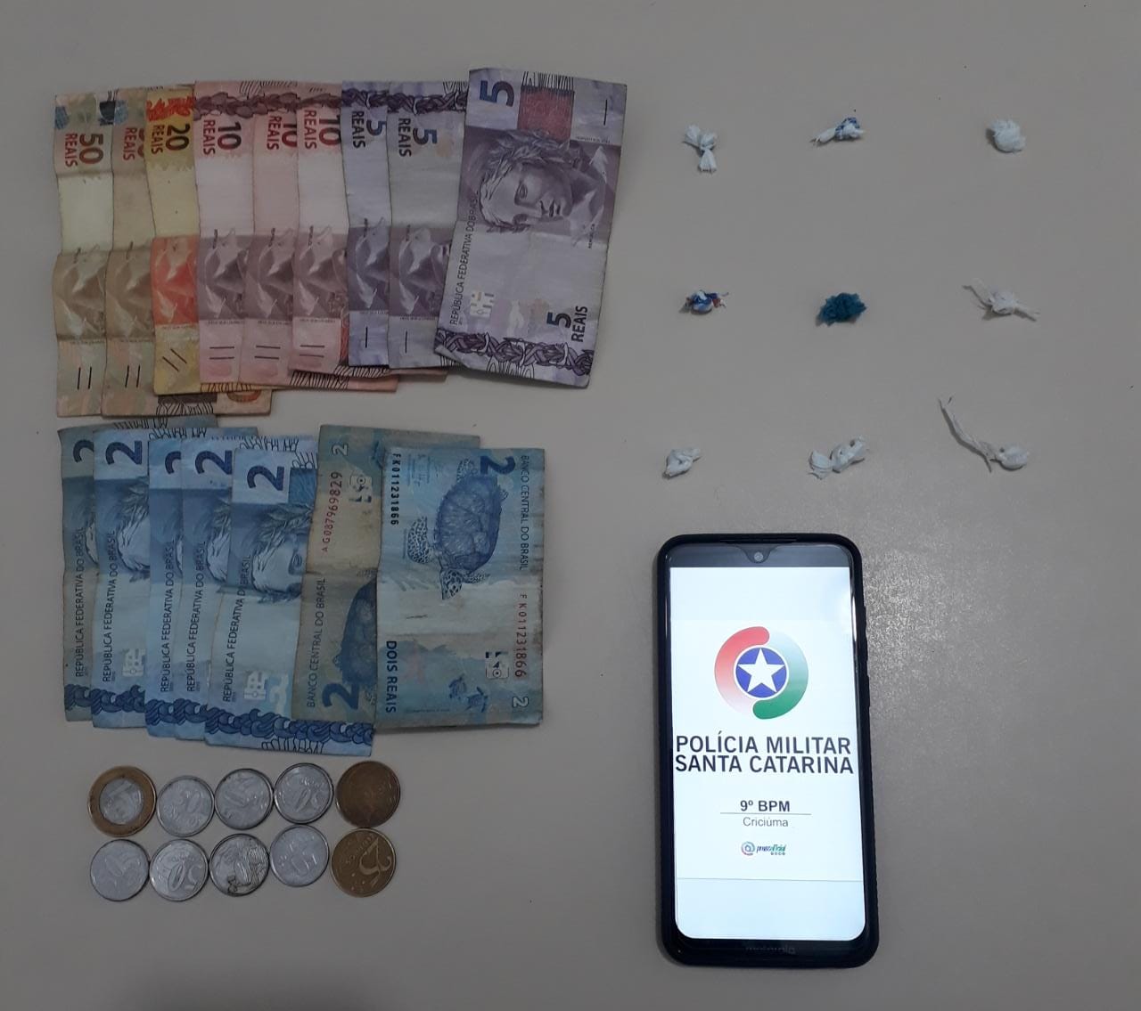 Polícia Militar retira de circulação dupla por tráfico de drogas no Progresso