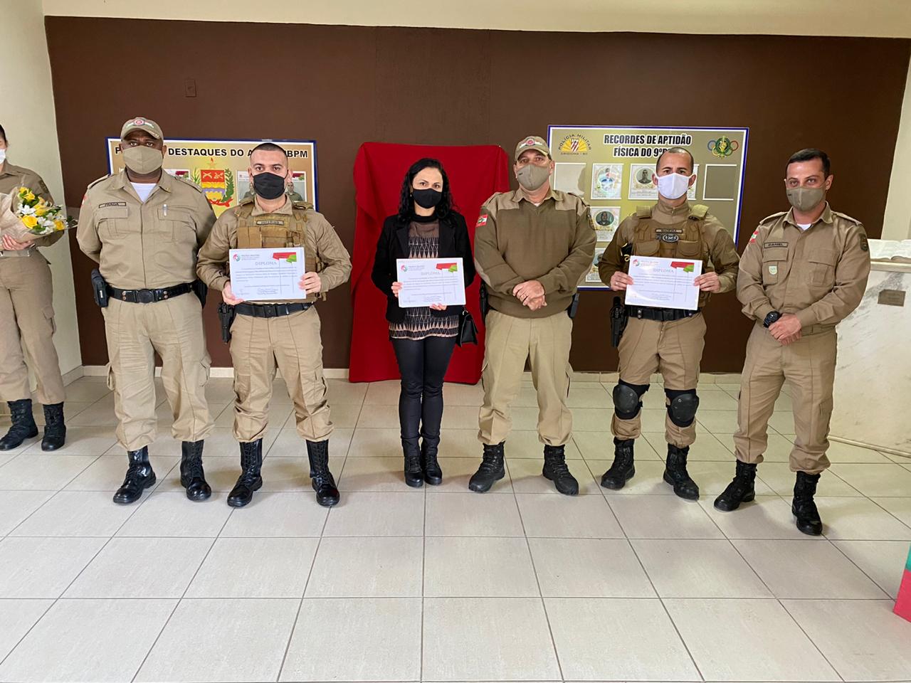 Policiais Militares são homenageados por serviços prestado na corporação