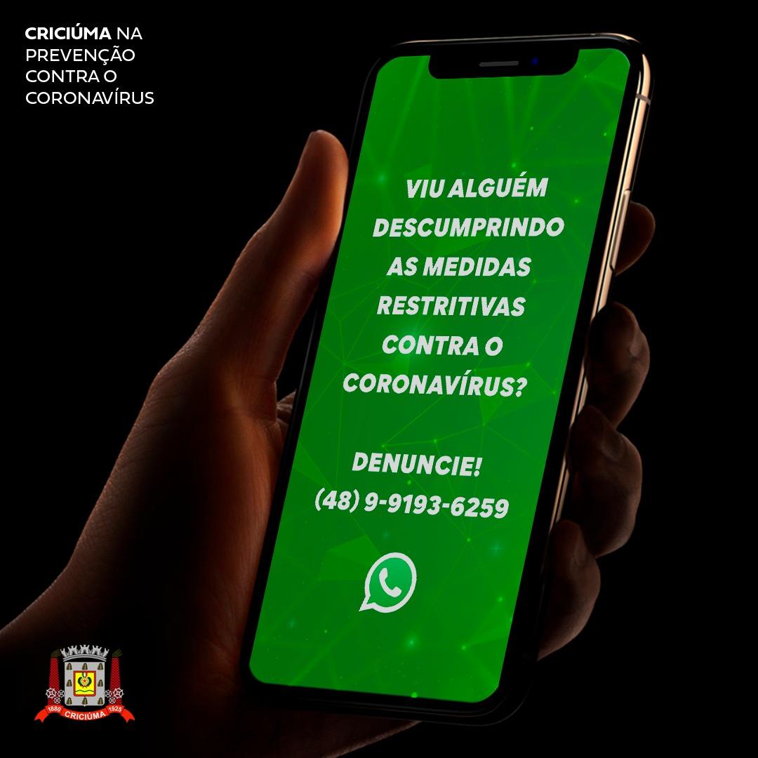 Nova ferramenta para denúncias em Criciúma está em funcionamento
